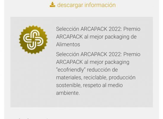 arcapack oleo olivia premio nacional diseño de packaging veralidad studio veronica vicente