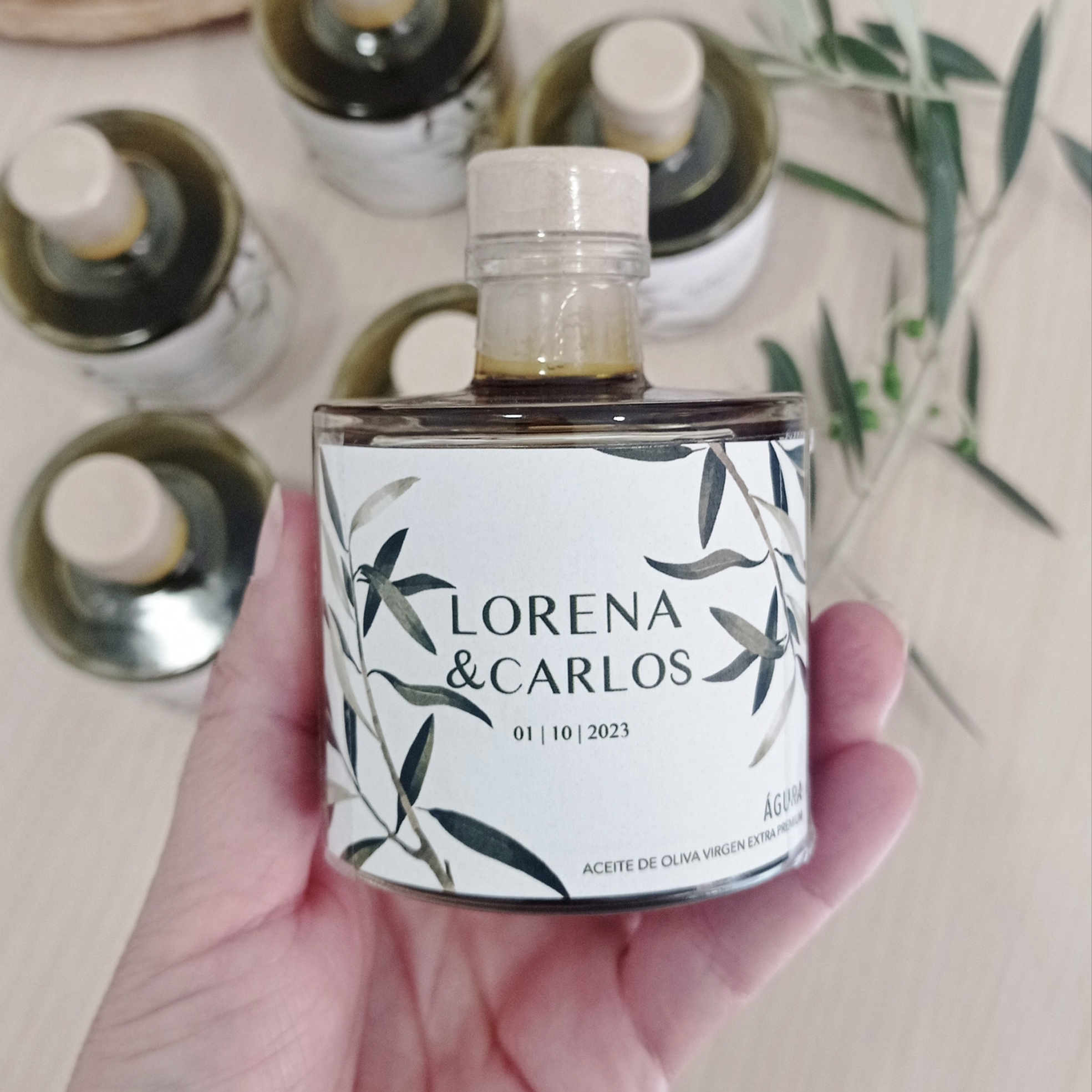 etiqueta aceite de oliva virgen extra veralidad studio agura diseño caja box